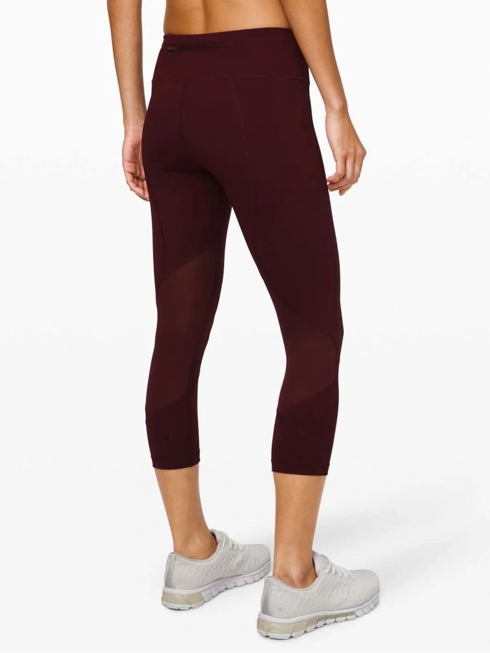 NWT Lululemon Pace Rival Crop 22” Garnet Size 6 - Picture 4 of 12
